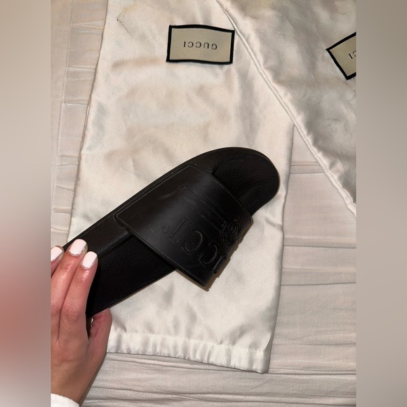 Gucci Women's Rubber Slides - Picture 3 of 16